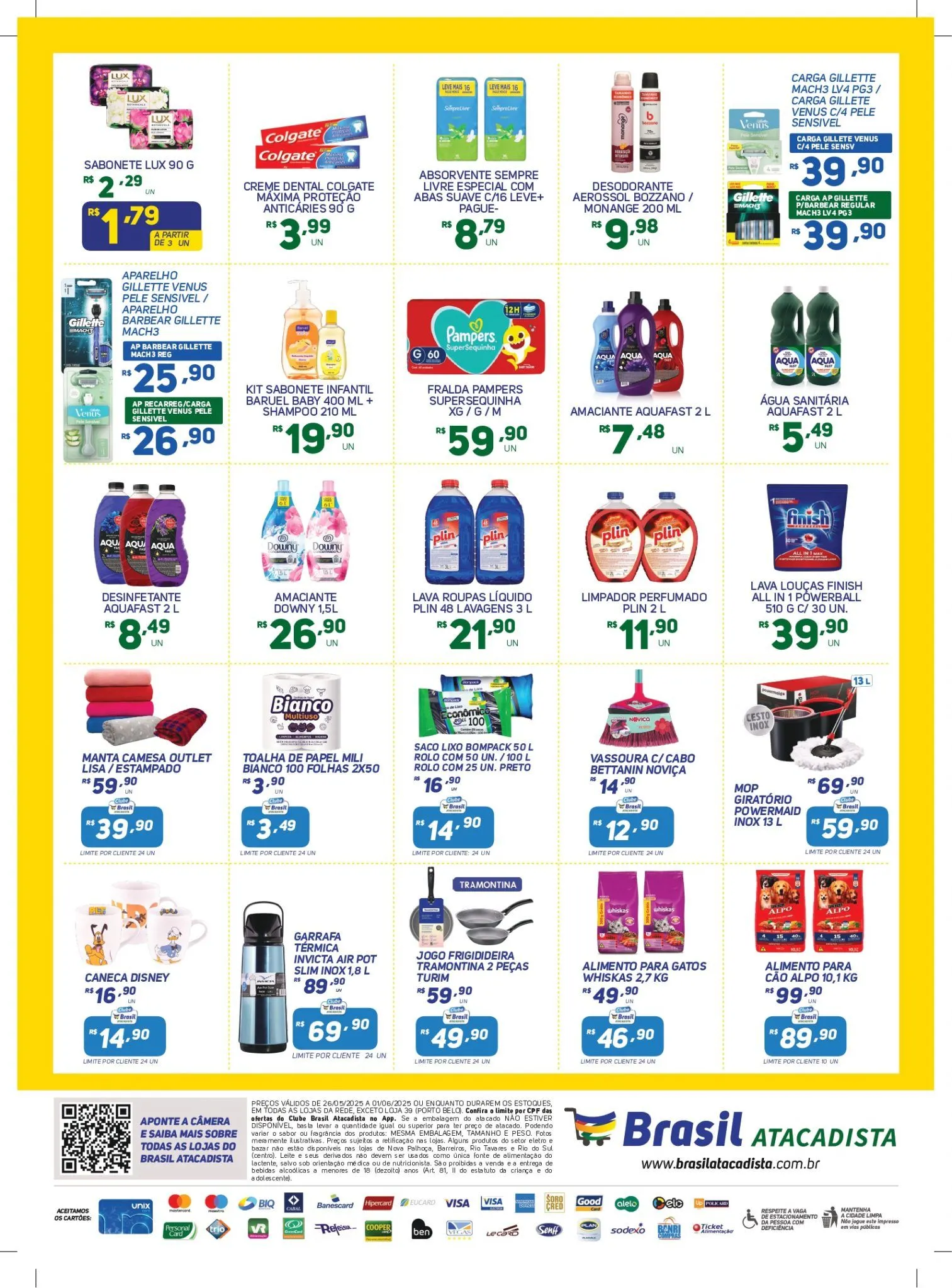 Encarte de Folhetos Brasil Atacadista 26 de maio até 1 de junho 2025 - Pagina 3