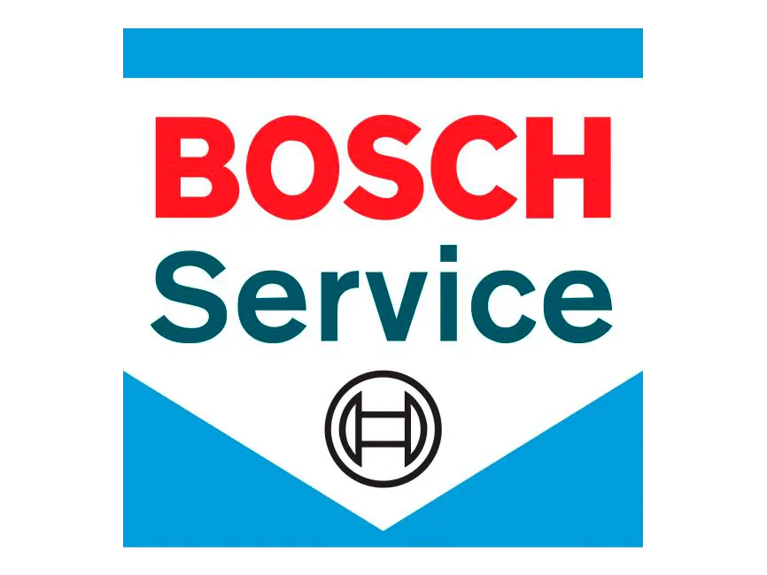 Bosch Car Service logo die aktuell Flugblatt