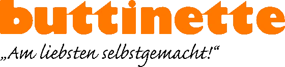 Buttinette logo die aktuell Flugblatt