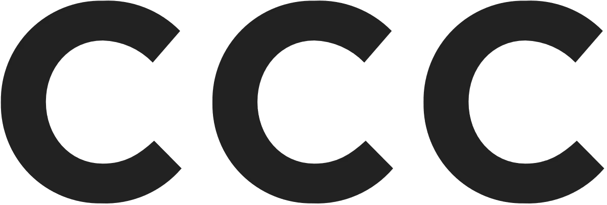 CCC logo die aktuell Flugblatt