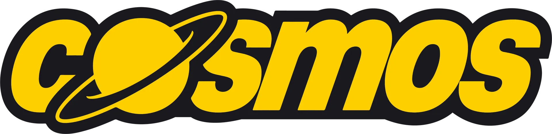 Cosmos logo die aktuell Flugblatt