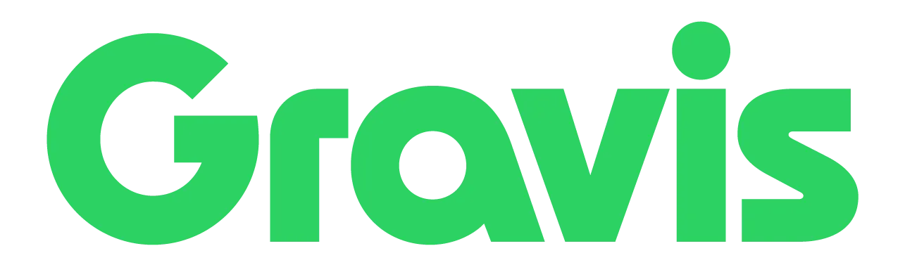 Gravis logo die aktuell Flugblatt
