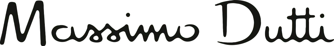 Massimo Dutti logo die aktuell Flugblatt