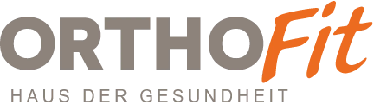 Orthofit logo die aktuell Flugblatt