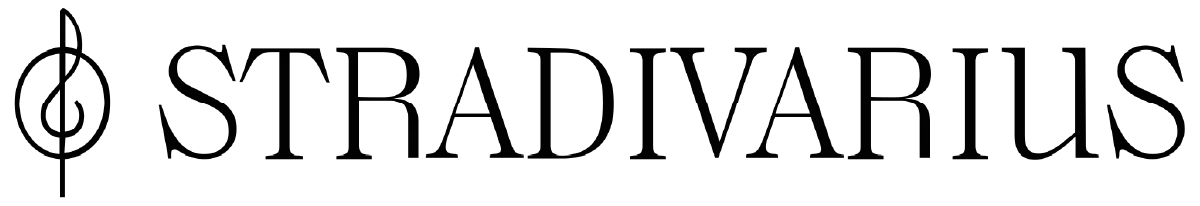 Stradivarius logo die aktuell Flugblatt