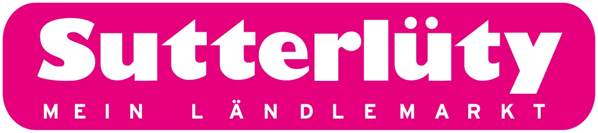 Sutterlüty logo die aktuell Flugblatt