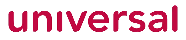 Universal logo die aktuell Flugblatt