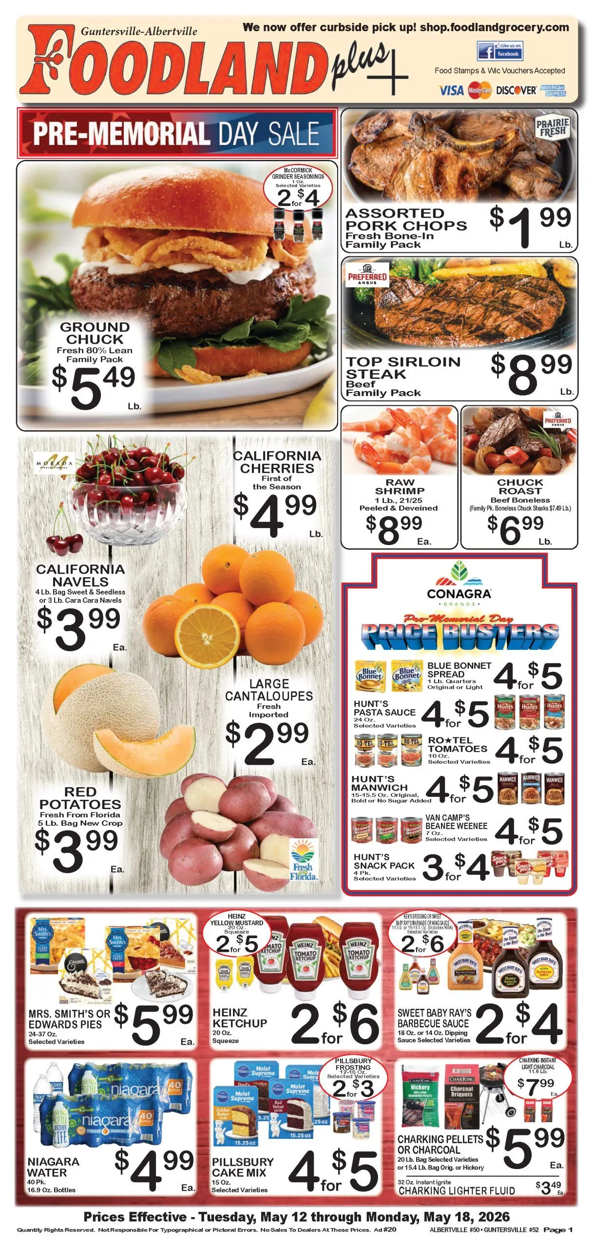 Foodland weekly ads from May 12 to May 18 2026 - flyer page 1