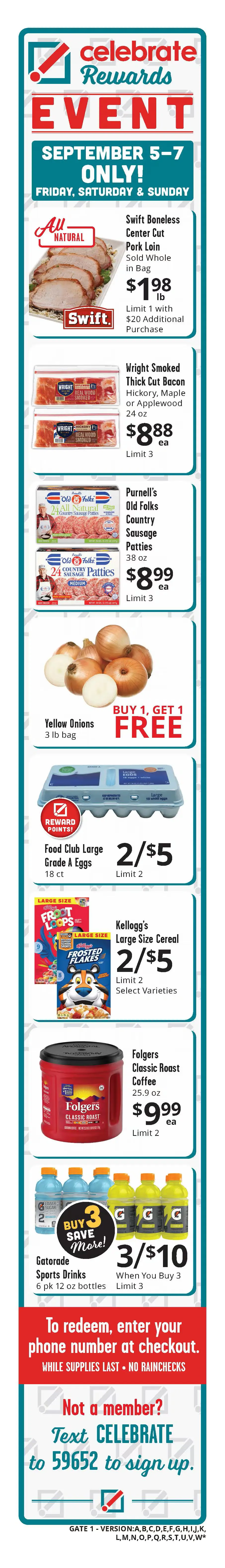 Weekly ad Brookshire Brothers Sales from September 3 to September 9 2025 - Page 1