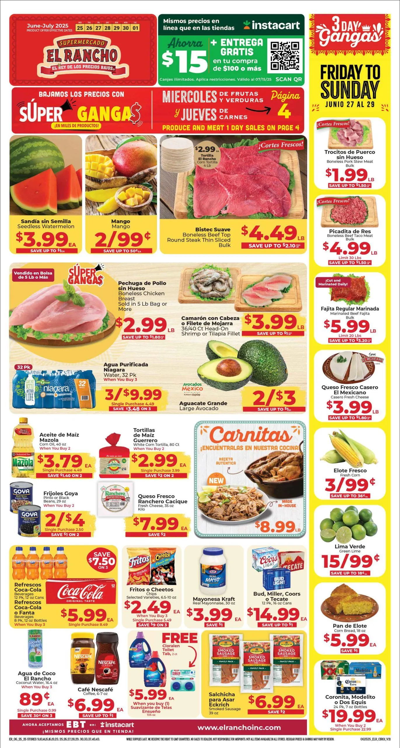 Weekly ad El Rancho weekly ads from June 25 to July 2 2025 - Page
