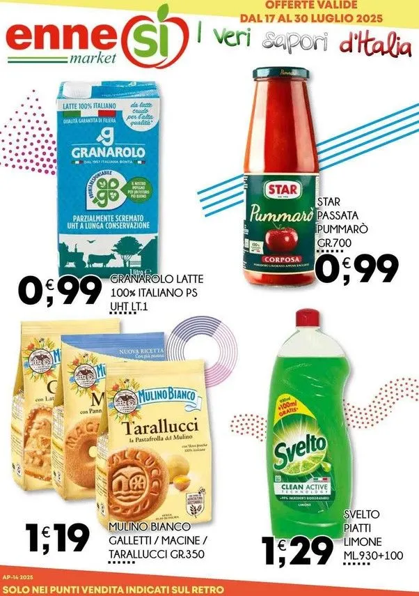 Volantini Enne Market da 17 luglio a 30 luglio di 2025 - Pagina del volantino 