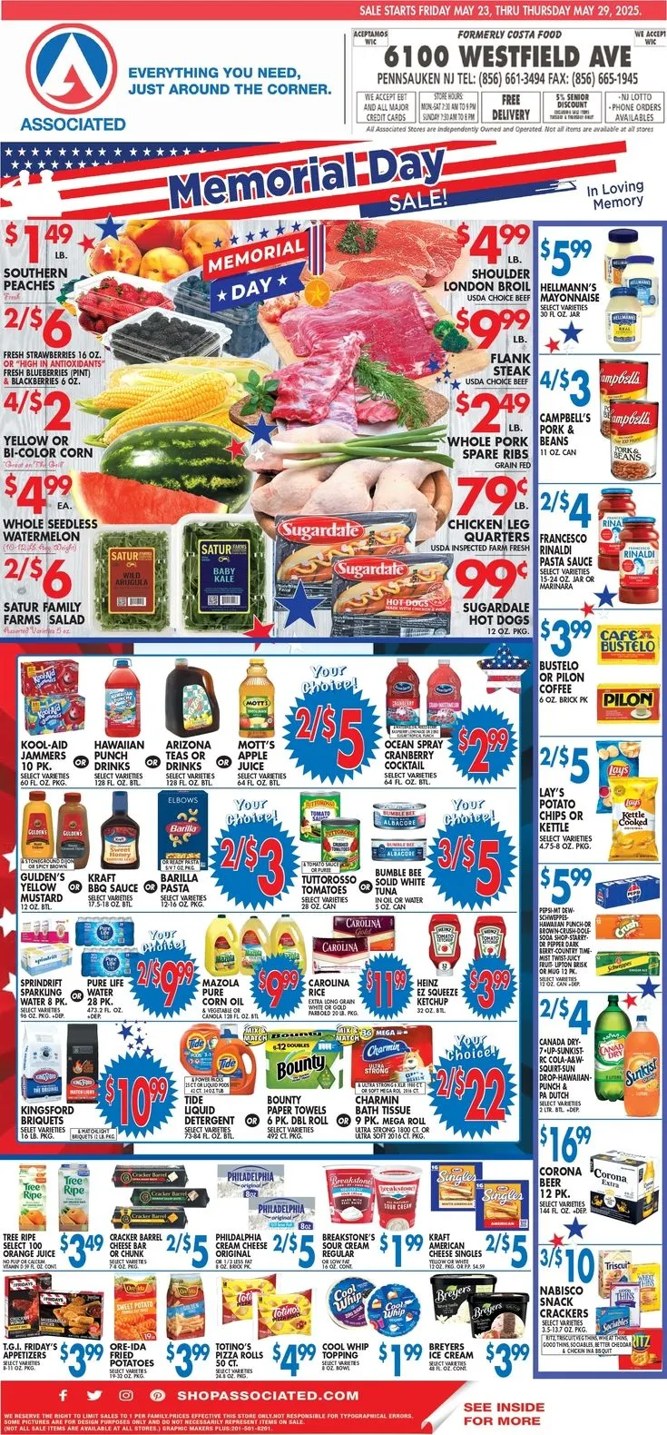 Weekly ad Associated Supermarkets Sales from May 23 to May 29 2025 - Page