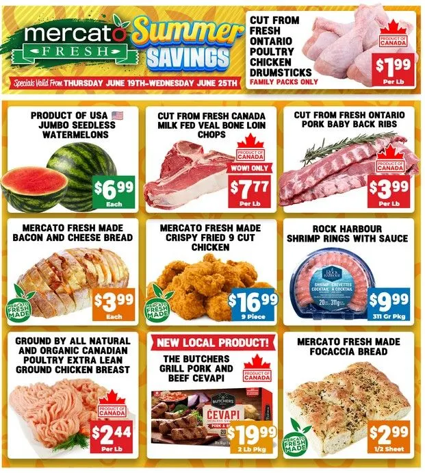 Mercato Fresh flyers from June 19 to June 25 2025 - flyer page 