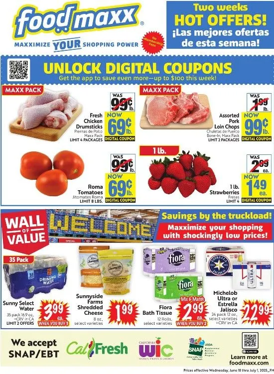 Weekly ad FoodMaxx weekly ads from June 18 to July 1 2025 - Page 