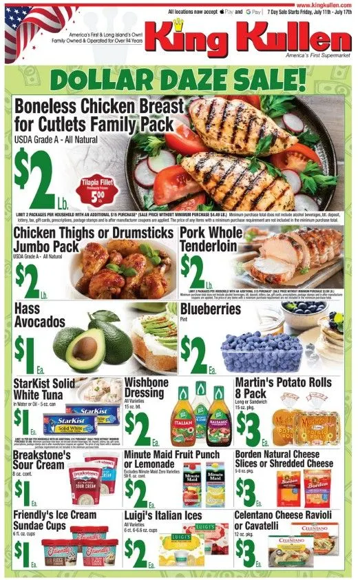 Weekly ad King Kullen Sales from July 11 to July 17 2025 - Page 