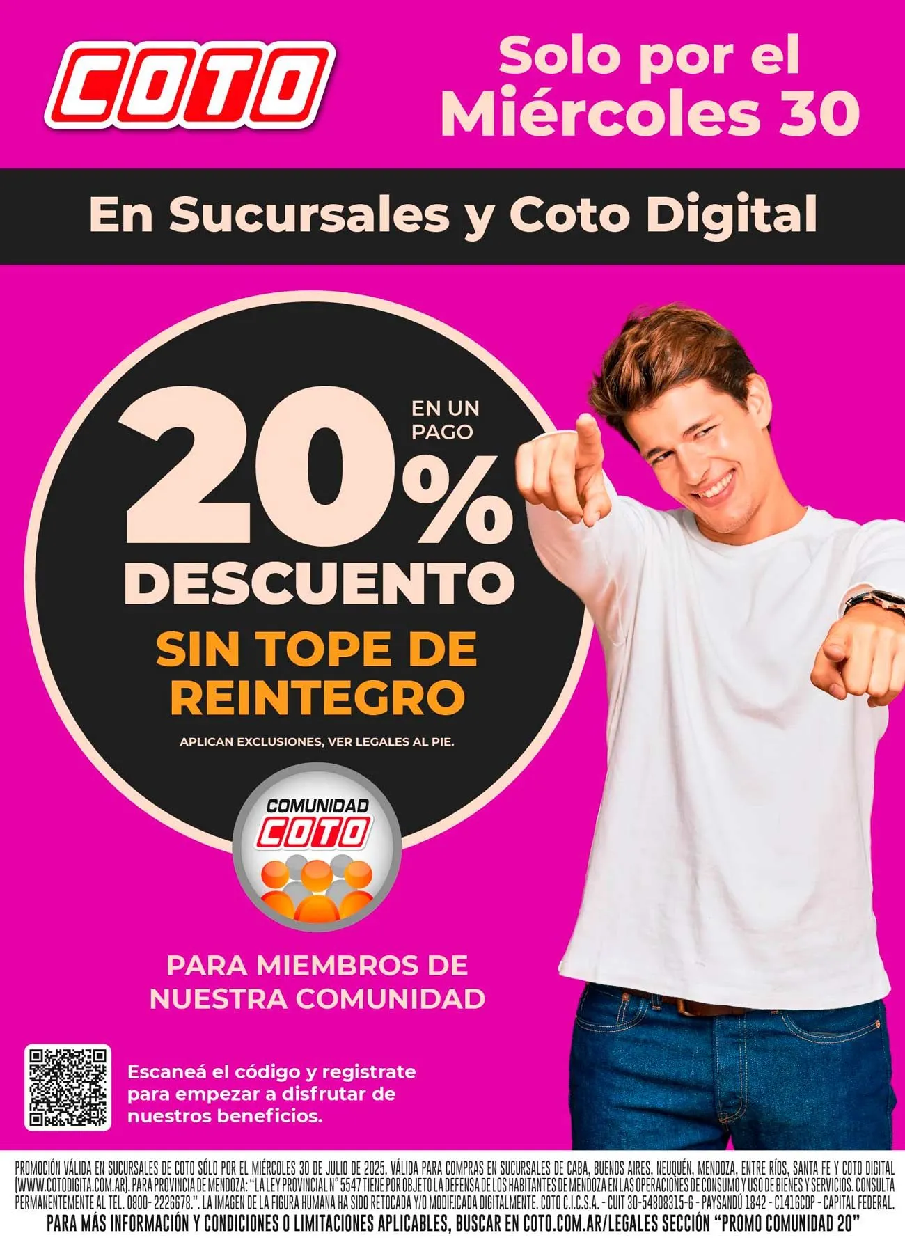 Ofertas de Coto Ofertas del Día 30 de julio al 30 de julio 2025 - Página 1 del catálogo