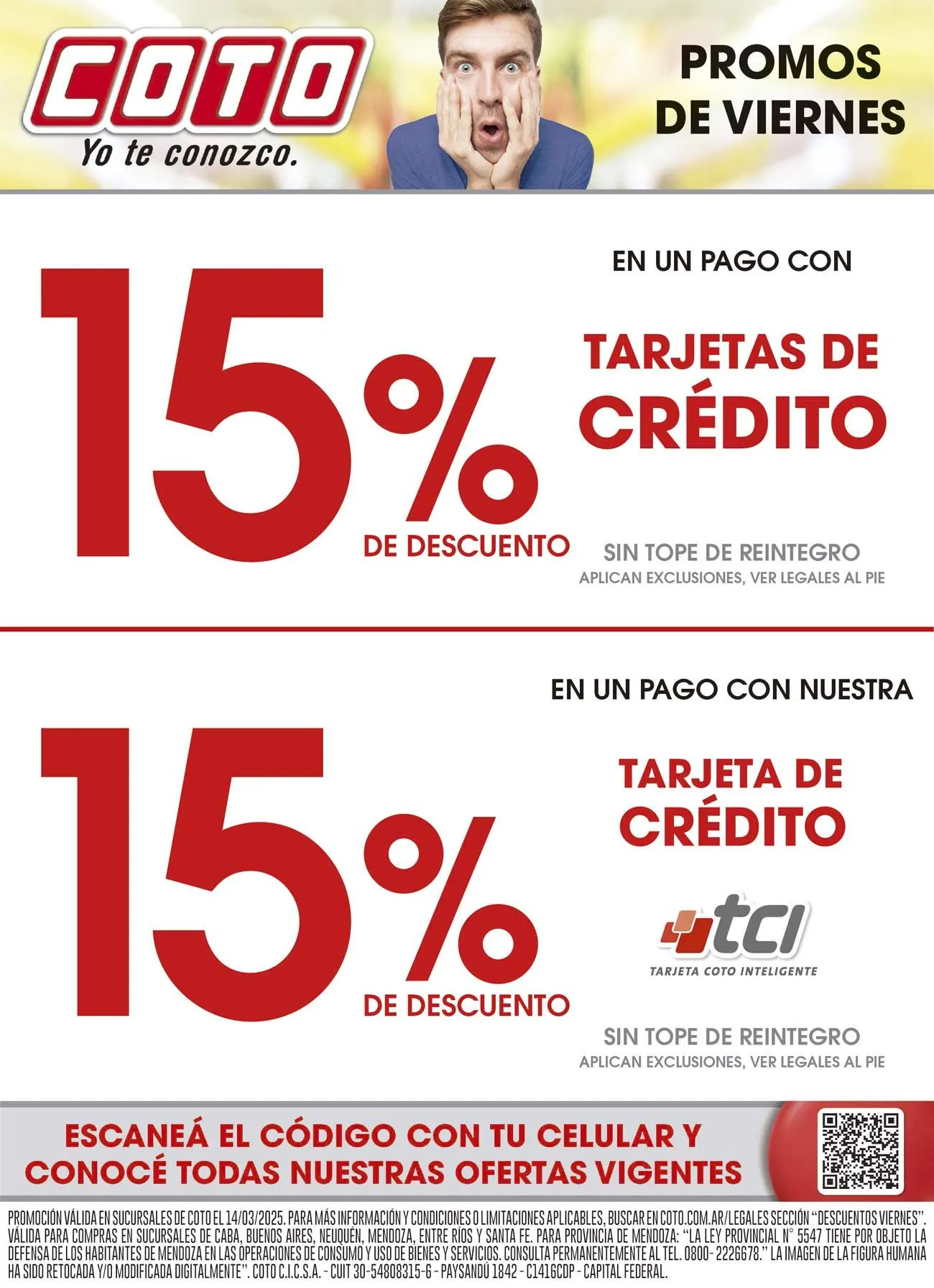 Ofertas de Coto Oferta de Viernes 14 de marzo al 15 de marzo 2025 - Página 2 del catálogo