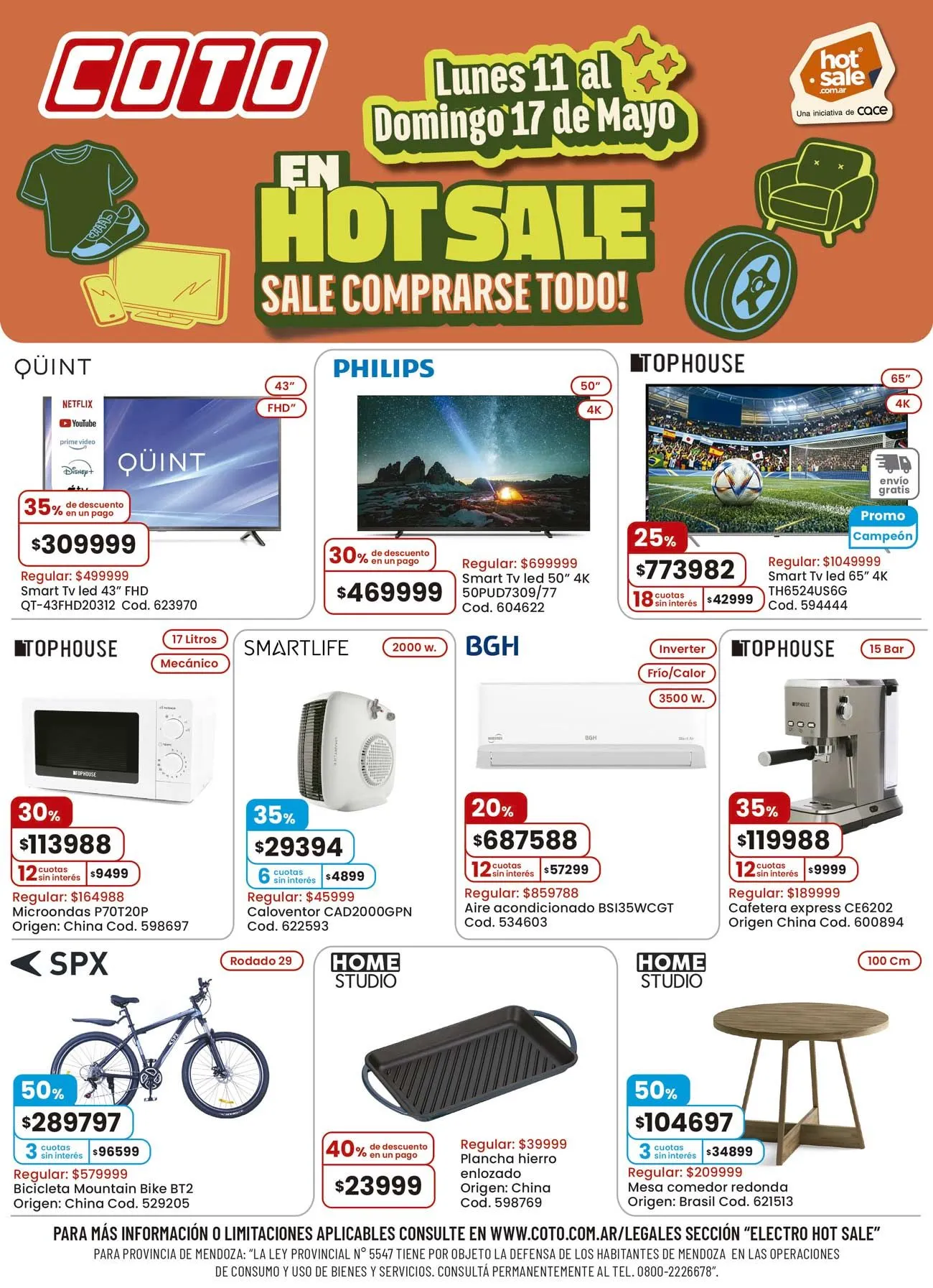 Ofertas de Hot sale Coto 11 de mayo al 17 de mayo 2026 - Página 3 del catálogo