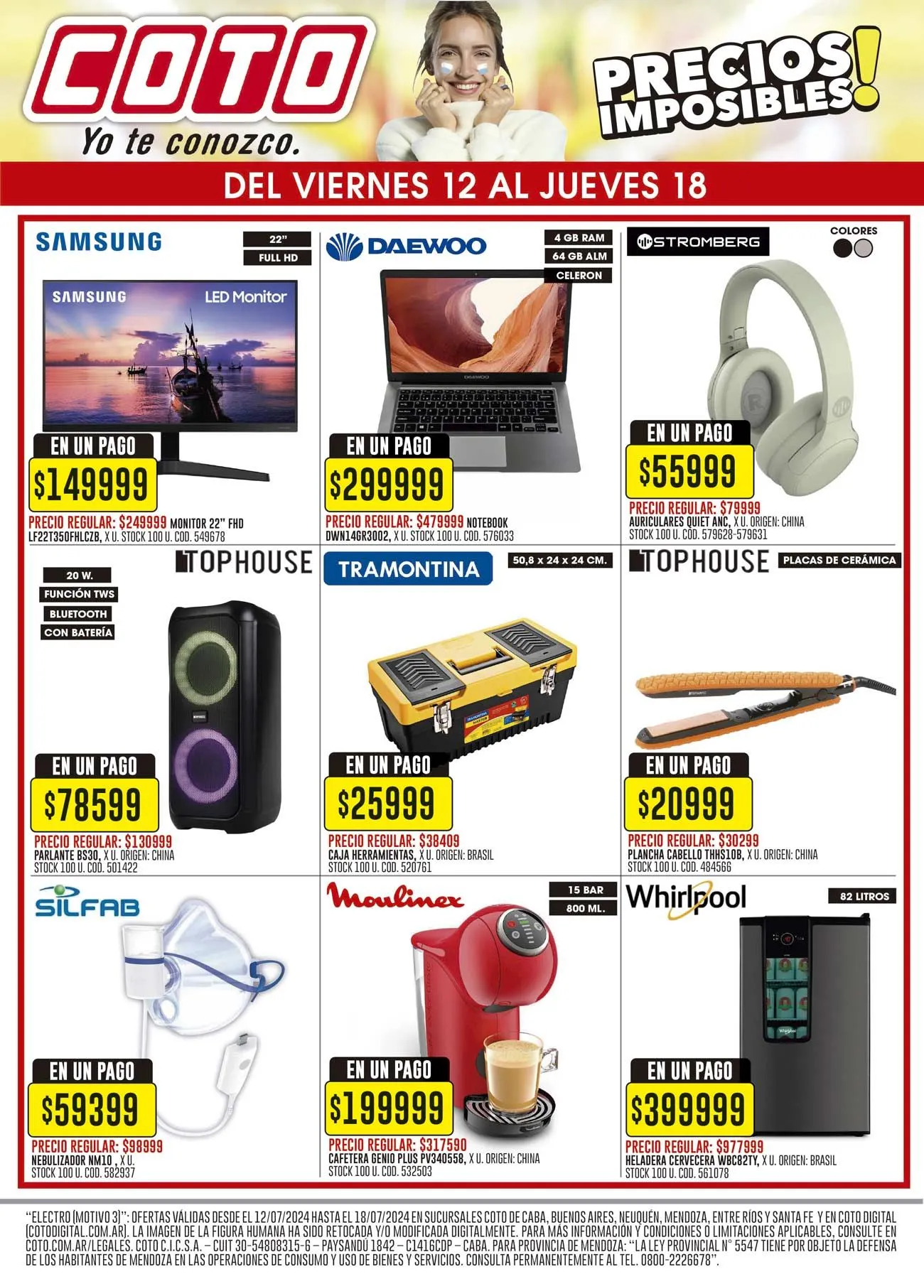 Ofertas de Precios imposibles Coto 12 de julio al 18 de julio 2024 - Página 3 del catálogo