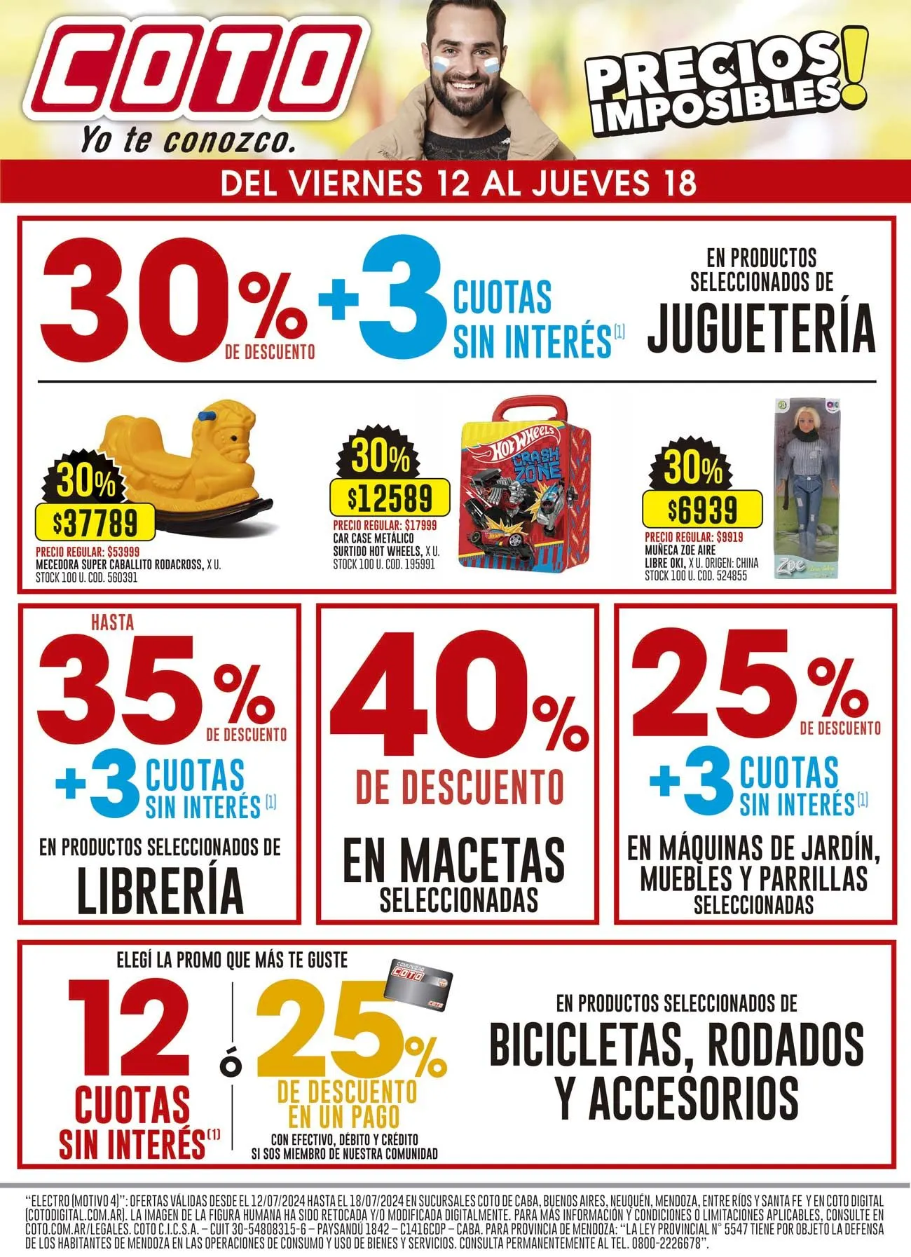 Ofertas de Precios imposibles Coto 12 de julio al 18 de julio 2024 - Página 4 del catálogo