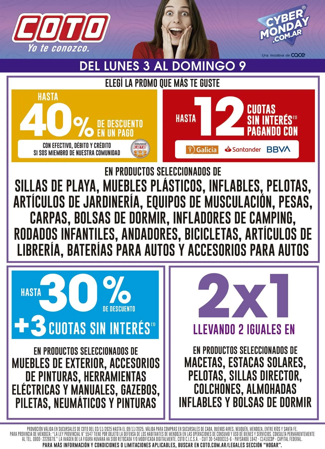 Ofertas de  Coto - Catálogos semanales 3 de noviembre al 9 de noviembre 2025 - Página 3 del catálogo