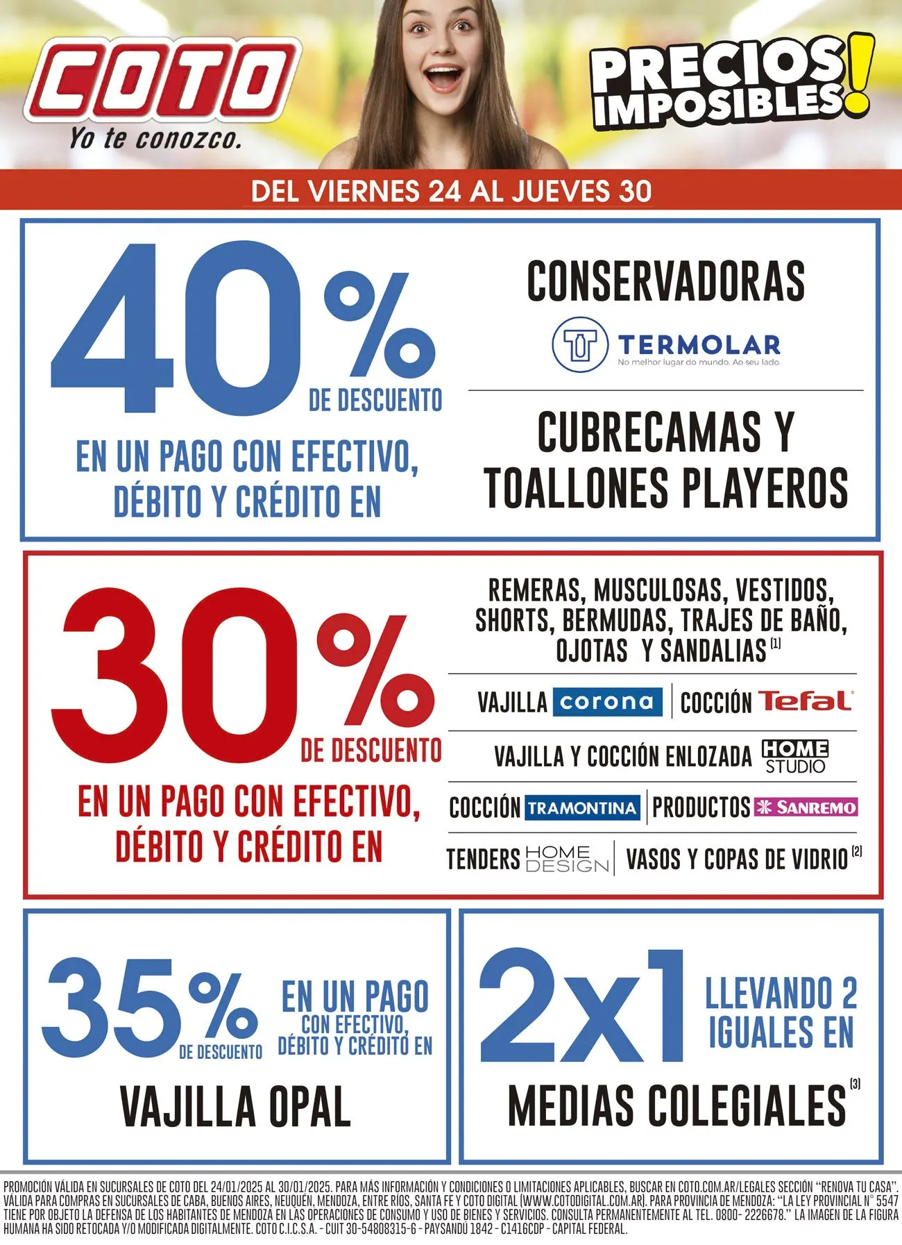 Ofertas de Catálogo Coto 24 de enero al 8 de febrero 2025 - Página 1 del catálogo