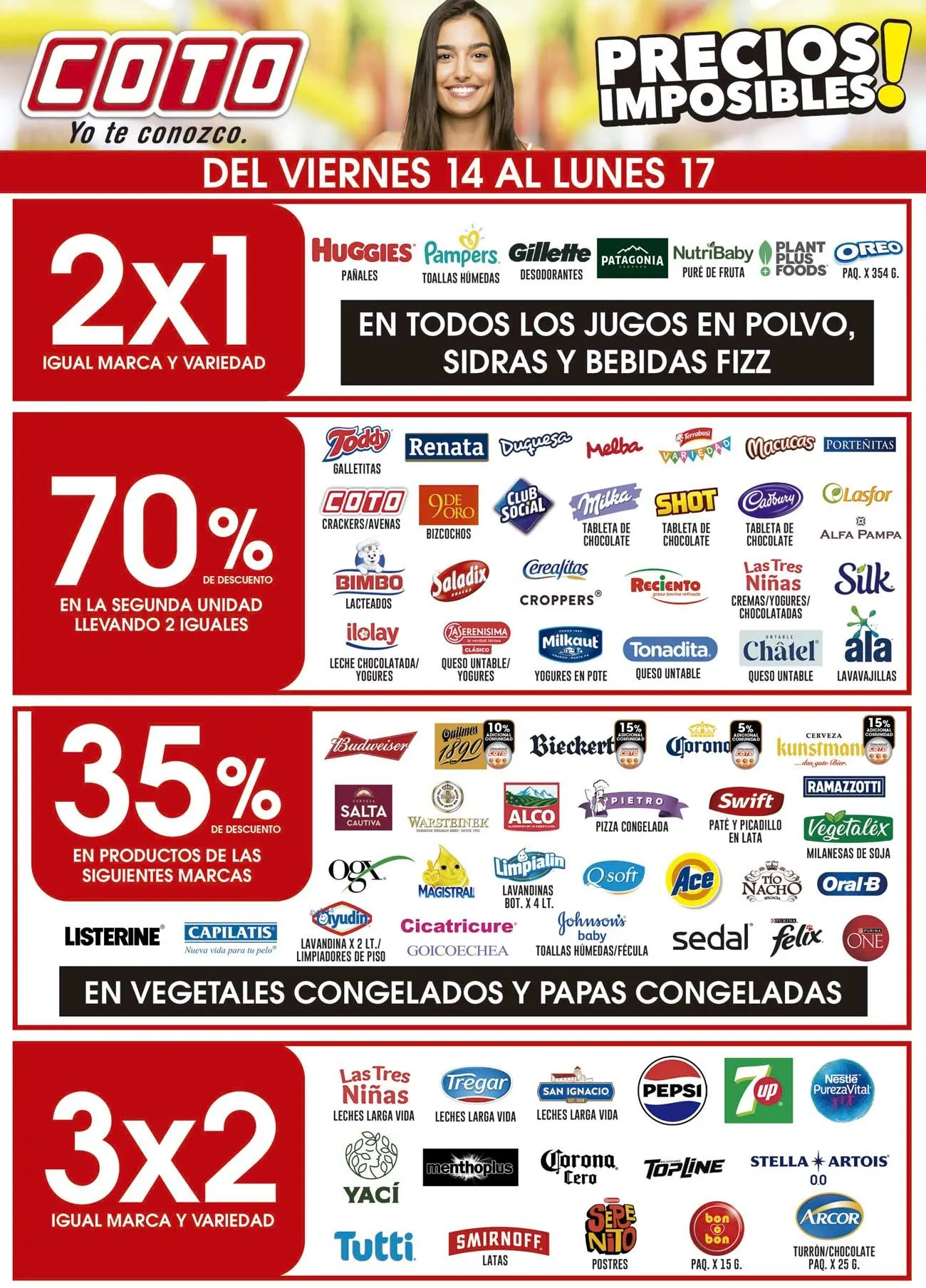 Ofertas de Coto Ofertas semanales 10 de marzo al 17 de marzo 2025 - Página 1 del catálogo