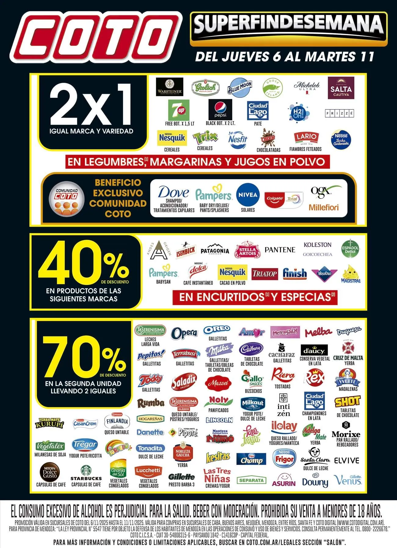 Ofertas de Coto Ofertas 6 de noviembre al 10 de noviembre 2025 - Página  del catálogo