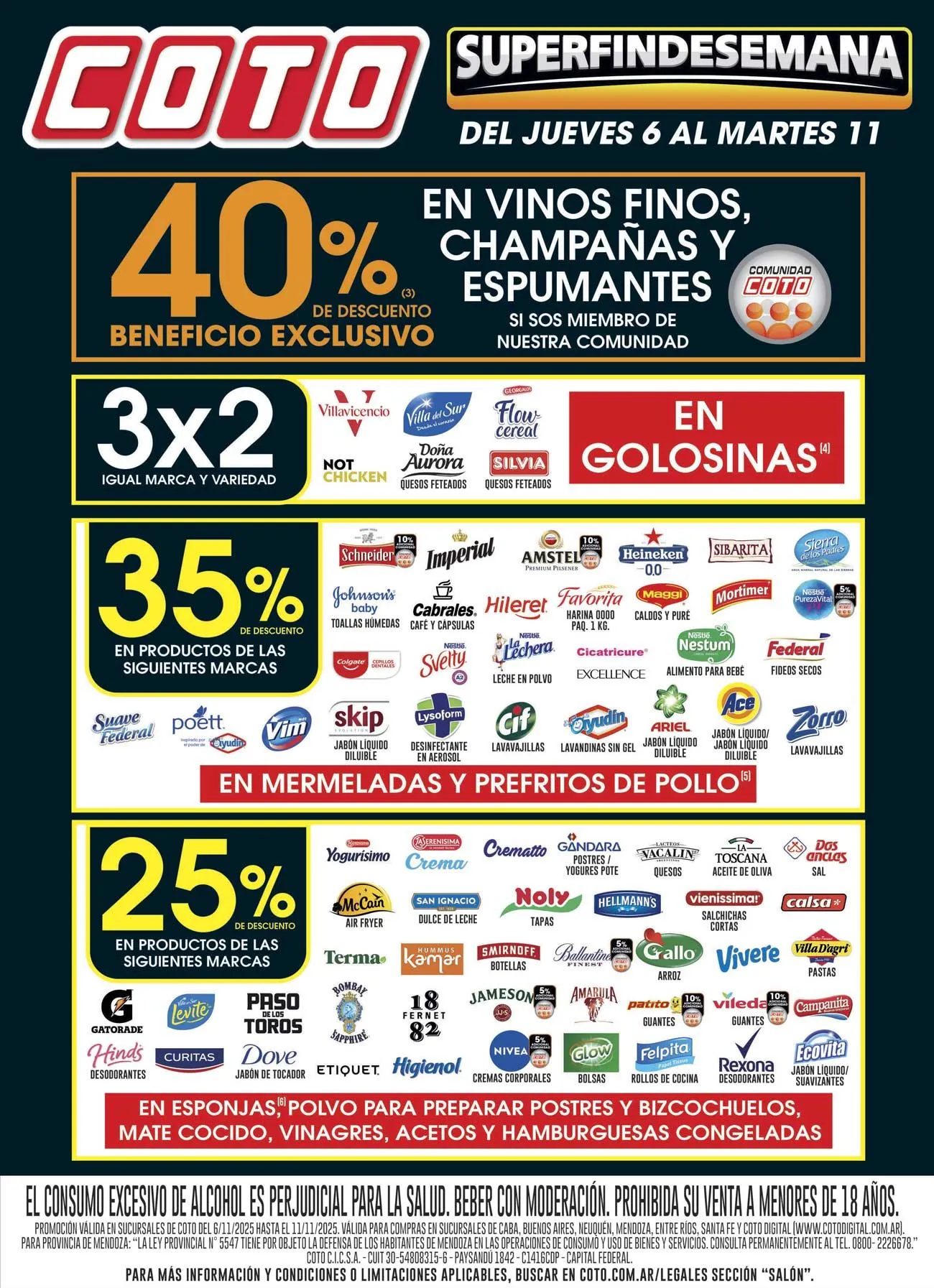Ofertas de Coto Ofertas 6 de noviembre al 10 de noviembre 2025 - Página 2 del catálogo