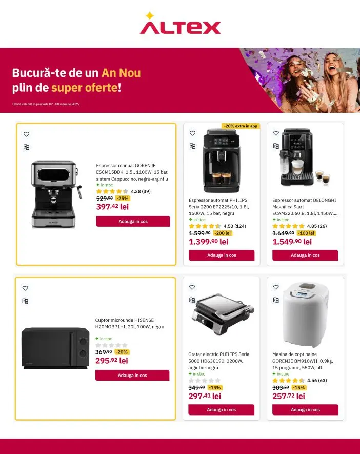 Catalog Oferte Săptămânale de la 6 ianuarie până la 22 ianuarie 2025 - Revista Pagina 1