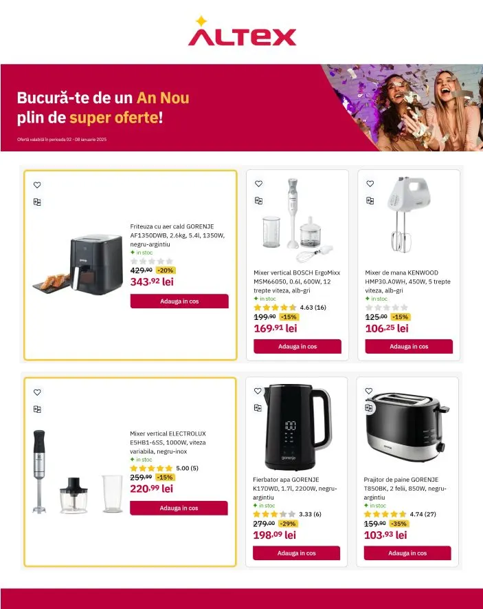 Catalog Oferte Săptămânale de la 6 ianuarie până la 22 ianuarie 2025 - Revista Pagina 2