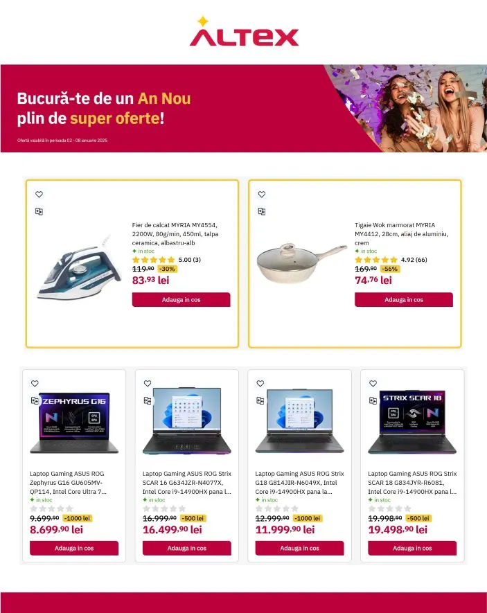 Catalog Oferte Săptămânale de la 6 ianuarie până la 22 ianuarie 2025 - Revista Pagina 4