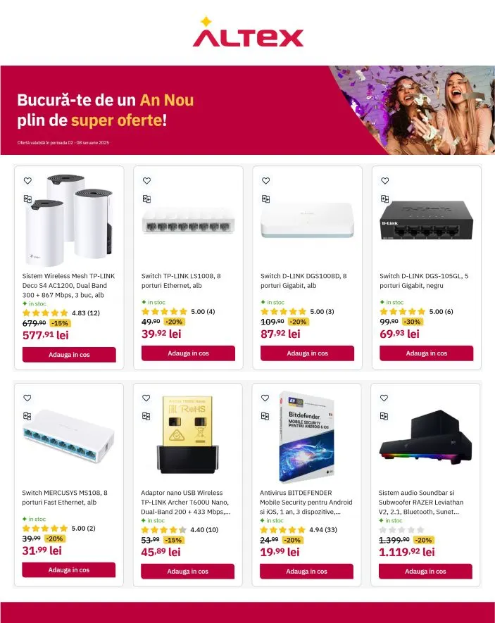 Catalog Oferte Săptămânale de la 6 ianuarie până la 22 ianuarie 2025 - Revista Pagina 8