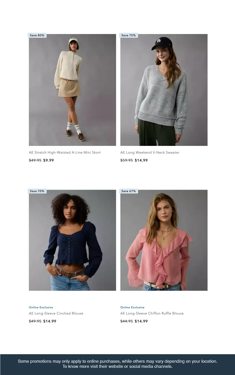 Weekly ad American Eagle Deals from May 14 to May 31 2025 - Page 2