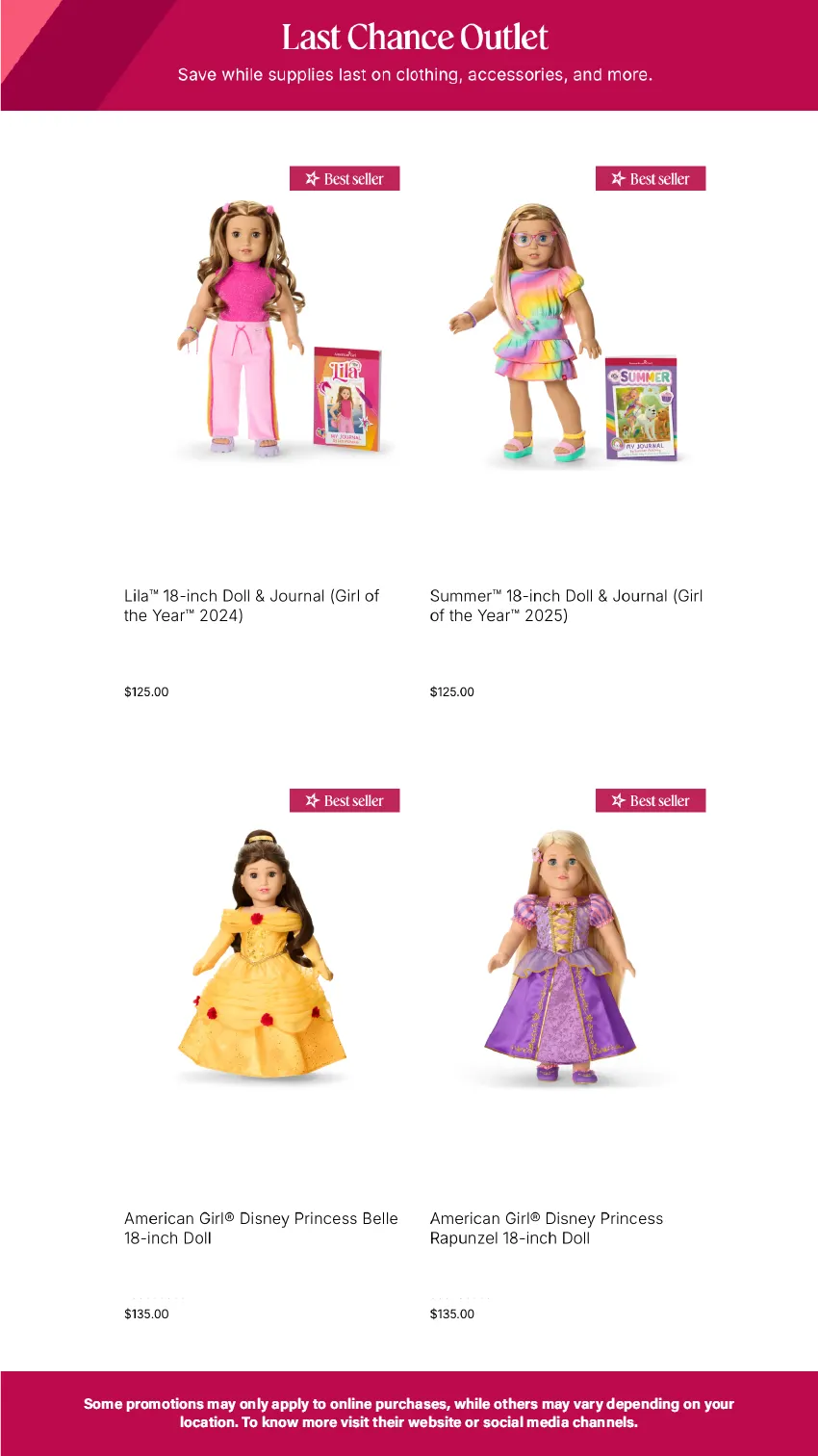 Weekly ad American Girl Deals from May 14 to May 31 2025 - Page 3
