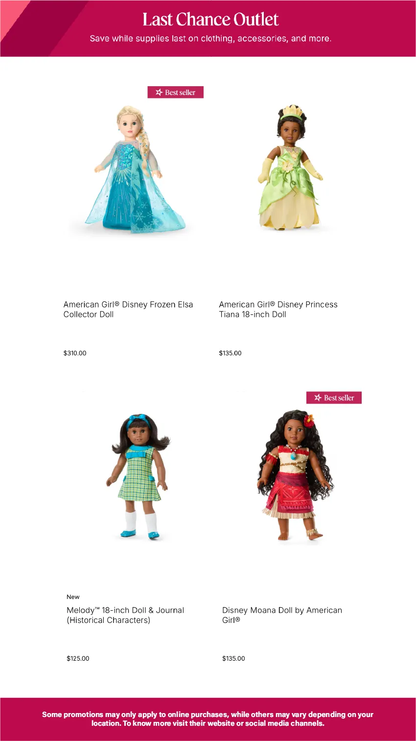 Weekly ad American Girl Deals from May 14 to May 31 2025 - Page 4