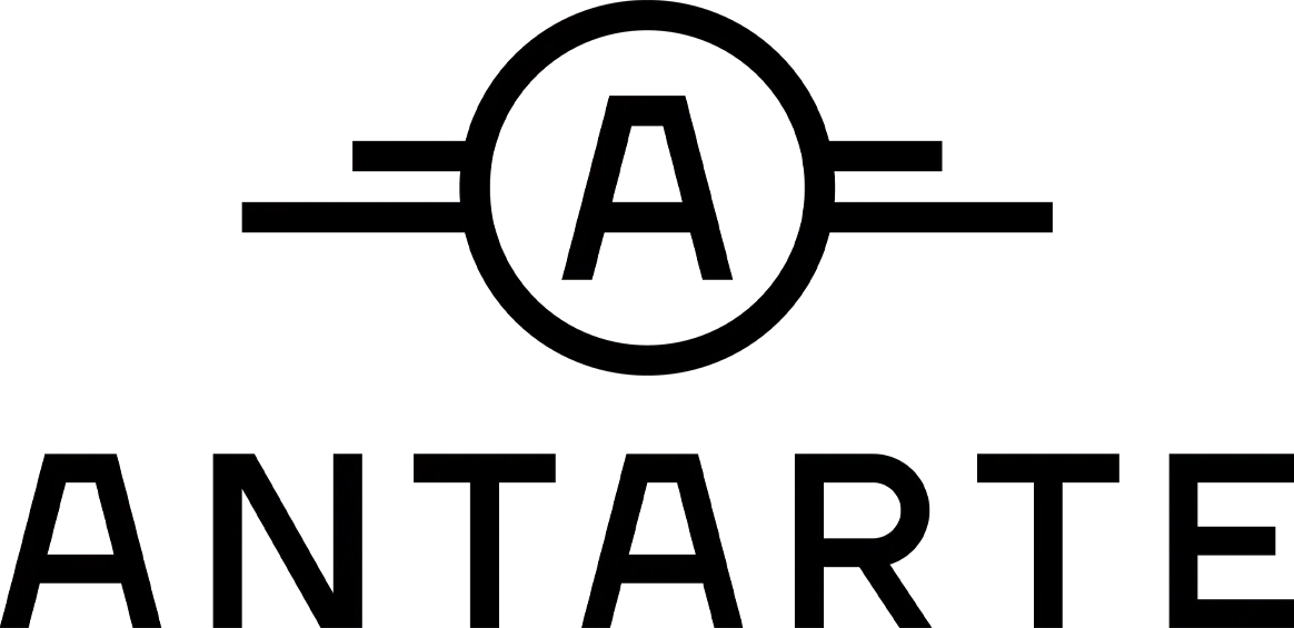 Antarte logo de folhetos