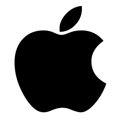 Apple logo de folhetos