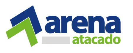 Arena Atacado logo de folhetos