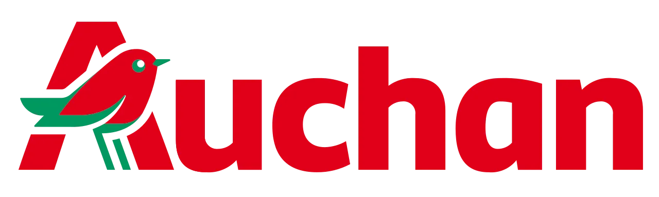 Auchan logo de folhetos