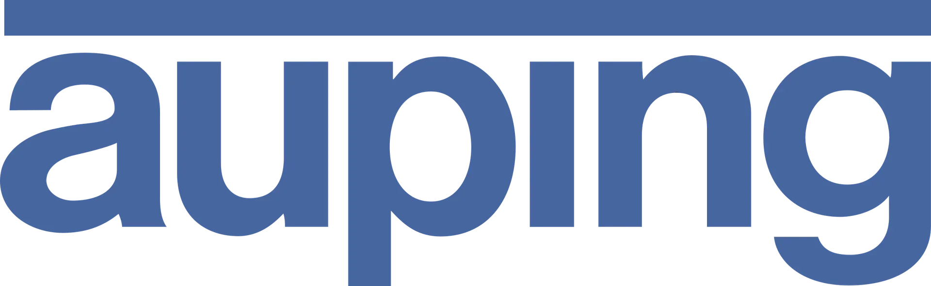 Auping logo in de folder van deze week