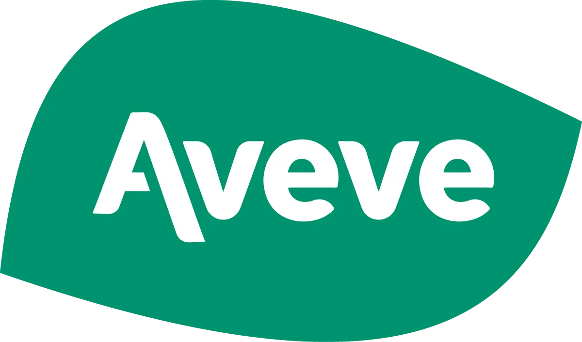 AVEVE logo in de folder van deze week