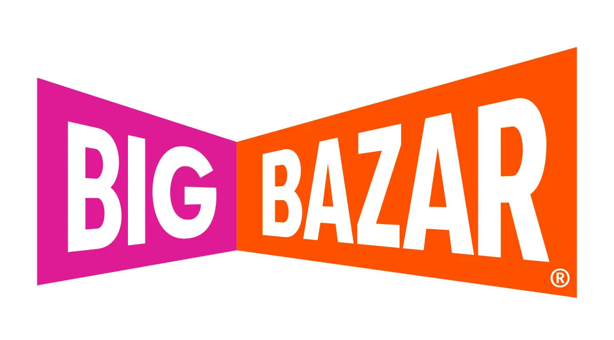 Big Bazar logo in de folder van deze week