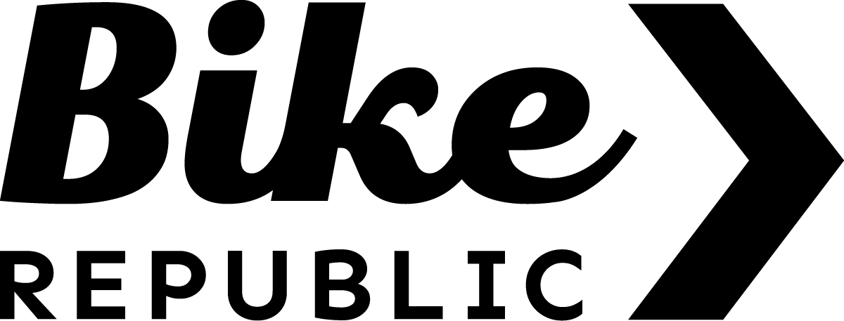 Bike Republic logo in de folder van deze week