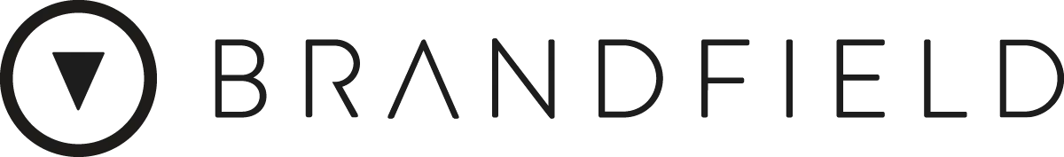 Brandfield logo in de folder van deze week