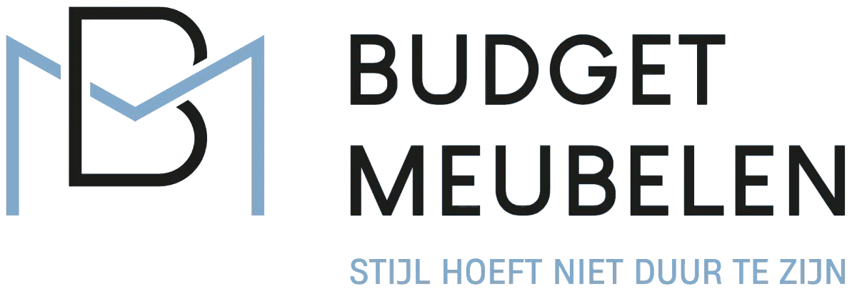 Budget Meubelen logo in de folder van deze week