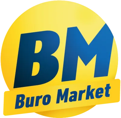 Buro Market logo in de folder van deze week