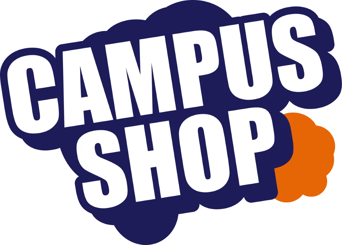 CampusShop logo in de folder van deze week