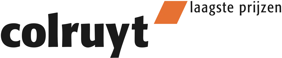 Colruyt logo in de folder van deze week