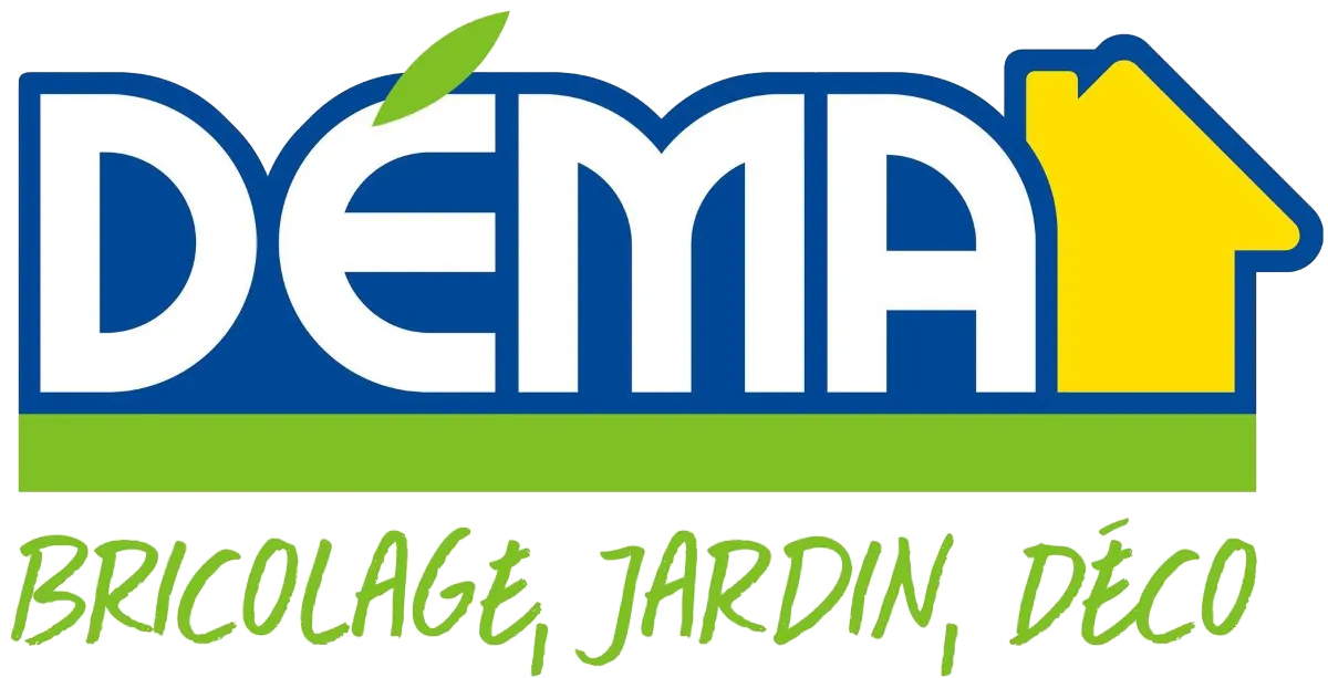 DEMA logo in de folder van deze week